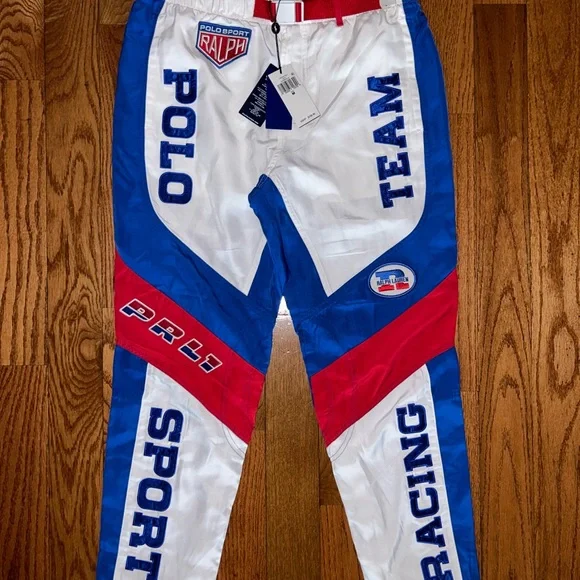 Polo Sport Racing Team PRL1 Pants Size Medium NEW - Picture 1 of 4